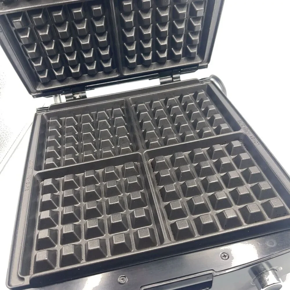 KRUPS Belgian Waffle Maker: Stainless Steel, Clean Plates -Tested